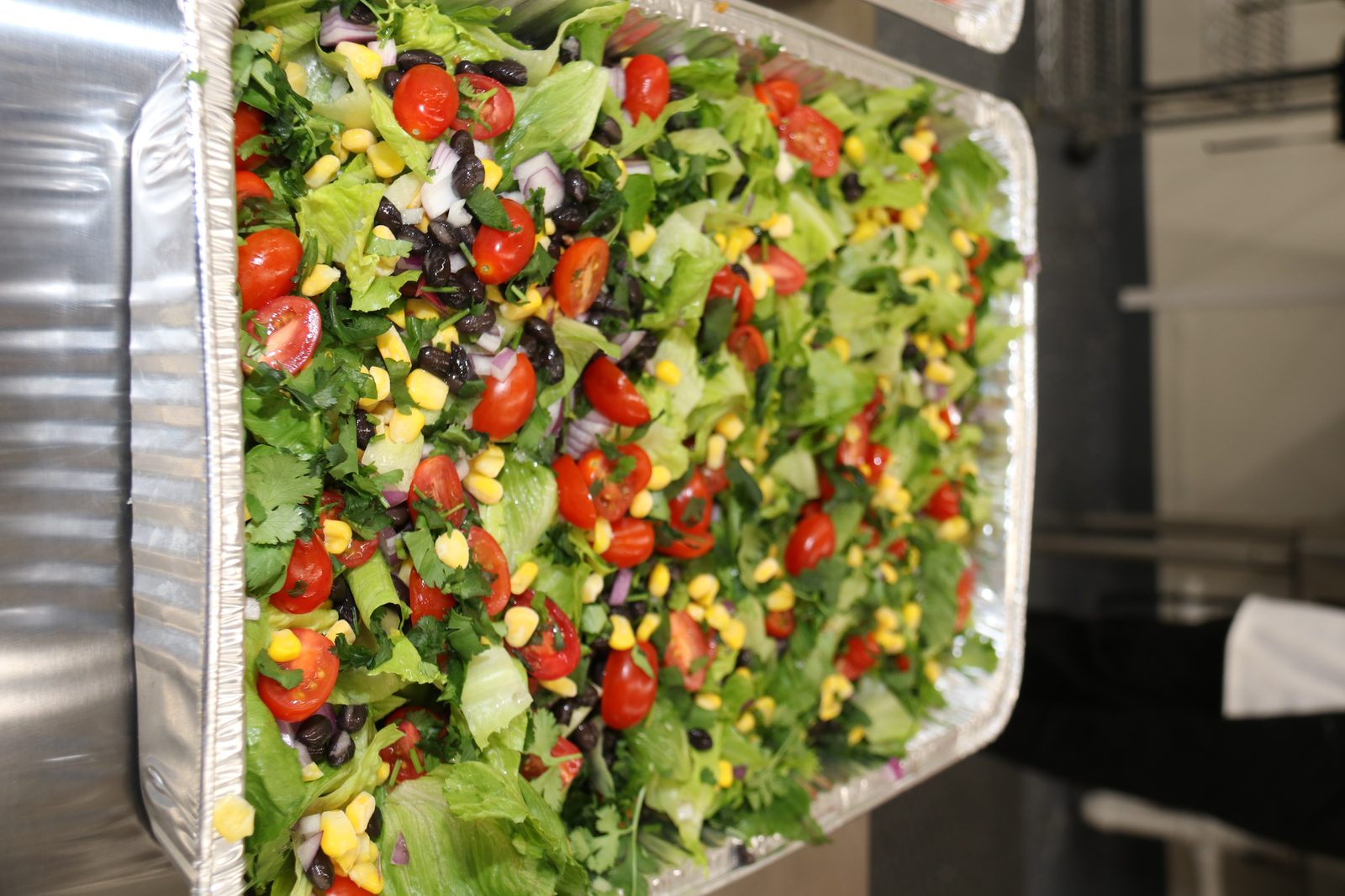 Fresh salad tray